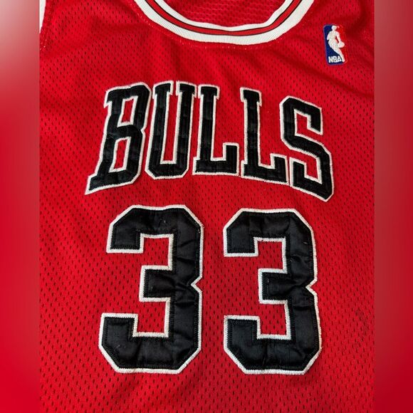 Vintage Nike SCOTTIE PIPPEN #33 Chicago Bulls Jersey - Picture 8 of 16